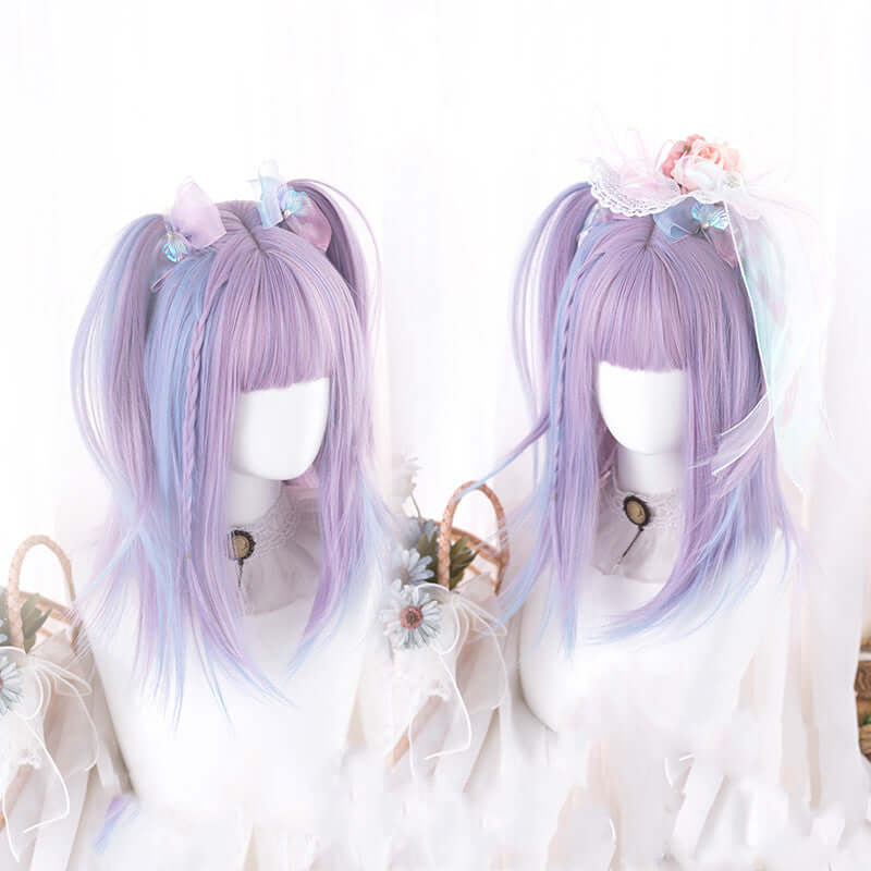 Blue hotsell violet wig