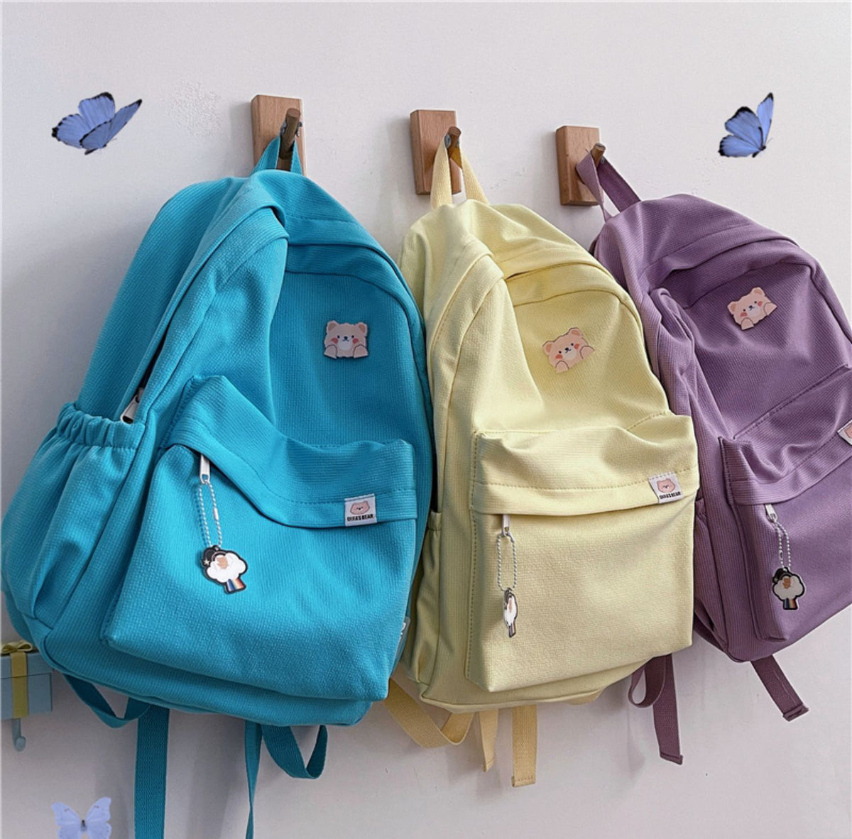 Cream Bear” Backpack brand new